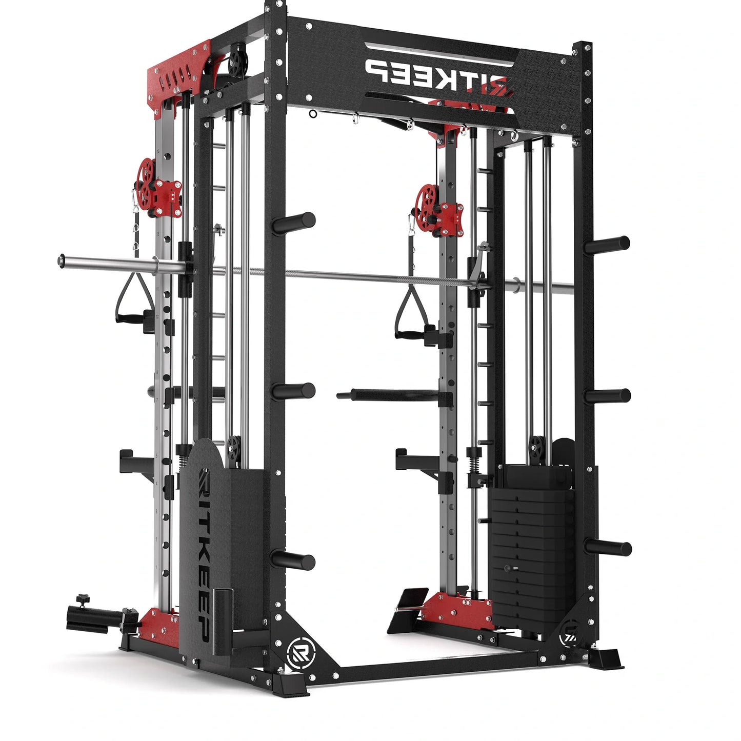 PMAX 5600 Home Gym Smith Machine - Integrated Weight System