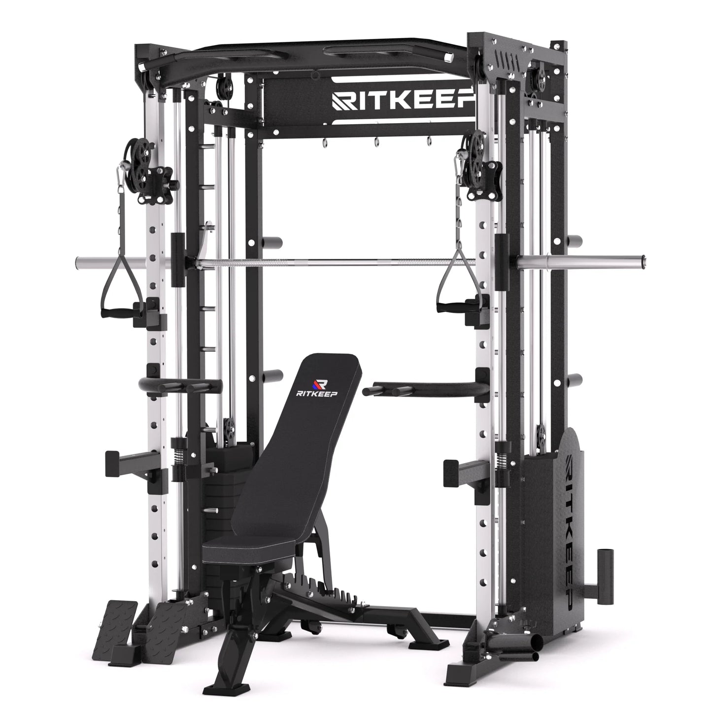 PMAX 5600 Home Gym Smith Machine - Integrated Weight System